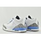 Air Jordan 3 UNC White Valor Blue Tech Grey CT8532 104 Womens And Mens Shoes